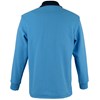 Long Sleeve Polo Shirt - owairoa blue